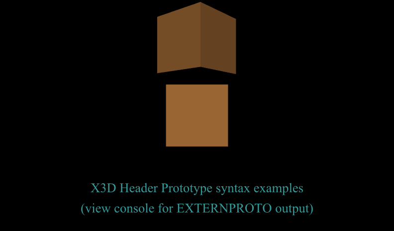 Viewpoint image from X3D model