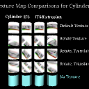 TextureMapComparisonsCylinder