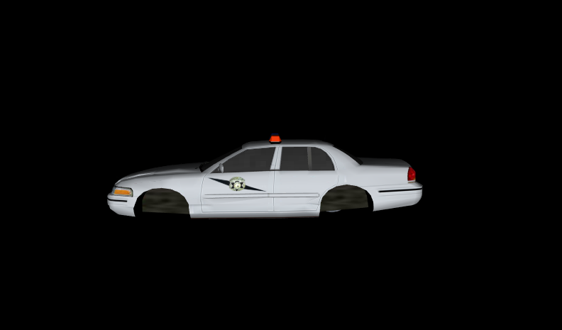 [1] WashingtonStatePatrolCruiser.x3d PatrolCruiser Side View