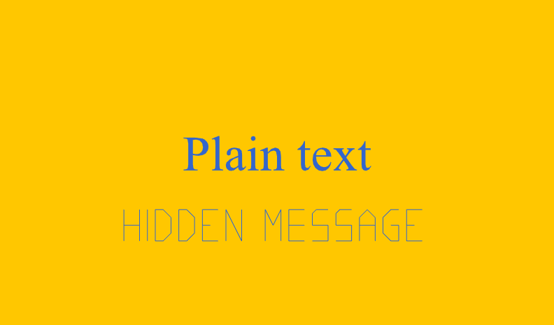 [1] PlainTextHiddenMessage.x3d Plain Text Hidden Message